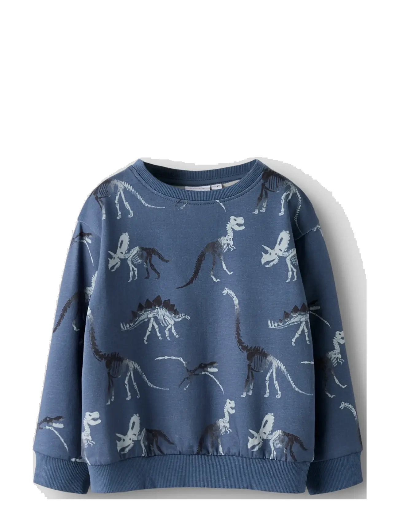 name it - NMMFABIA LS NREG SWEAT UNB - sweatshirts & hættetrøjer - vintage indigo - 2