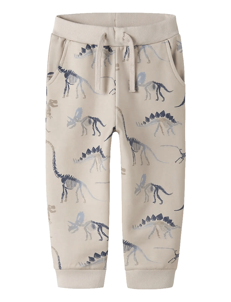 name it - NMMFABIA NREG SWEAT PANT UNB - jogginghosen - chateau gray - 0