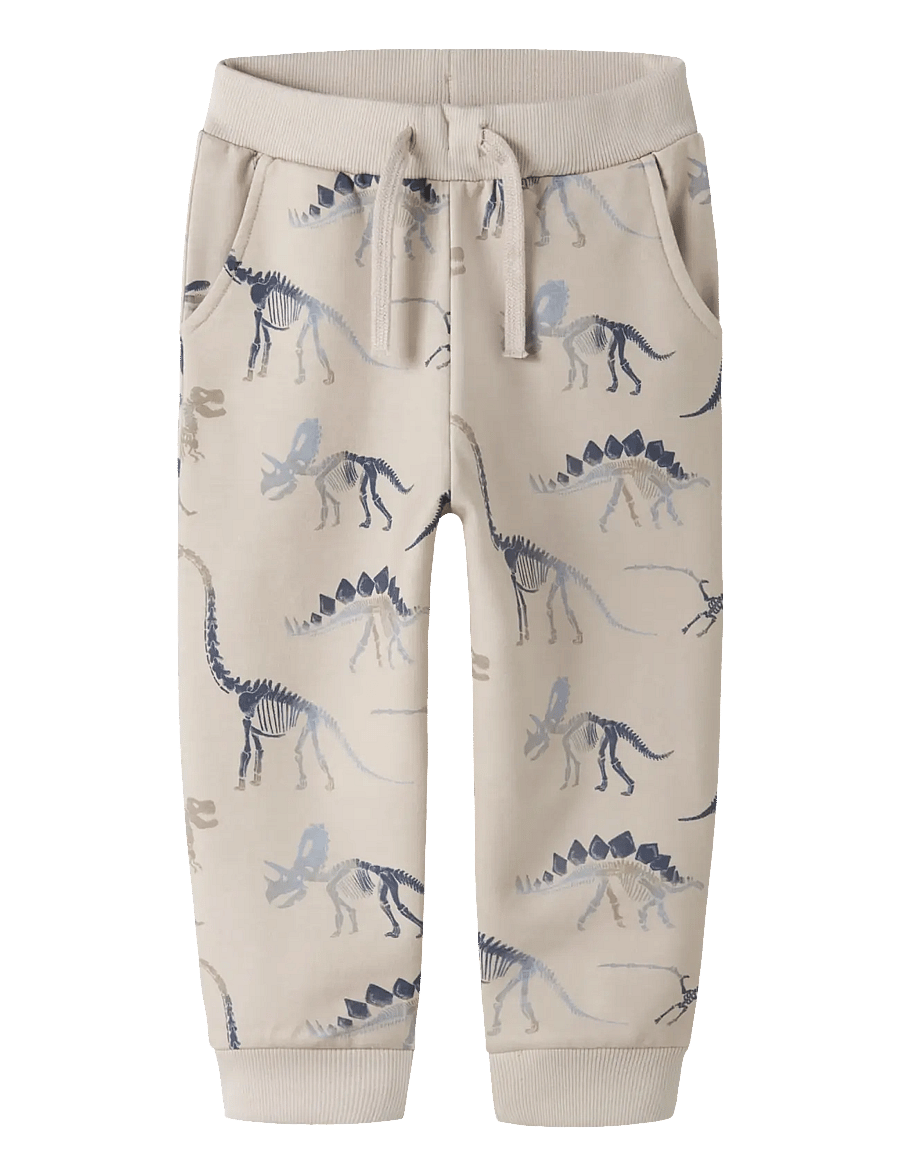 name it - NMMFABIA NREG SWEAT PANT UNB - jogginghosen - chateau gray - 0