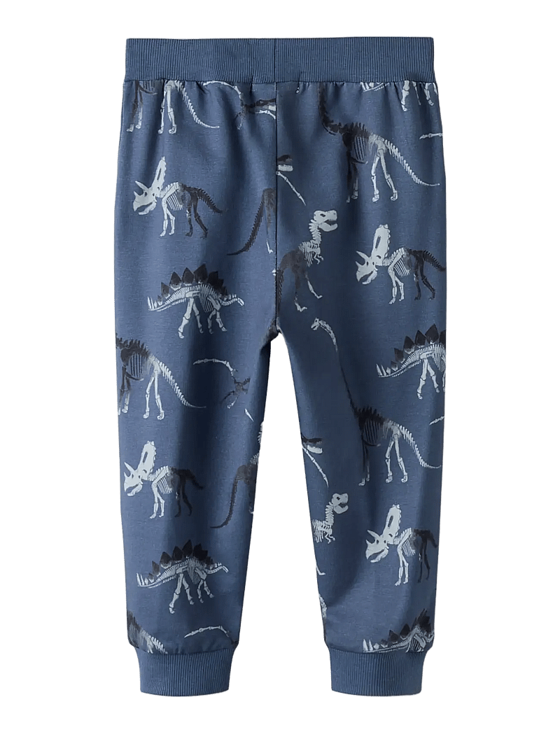 name it - NMMFABIA NREG SWEAT PANT UNB - jogginghosen - vintage indigo - 1