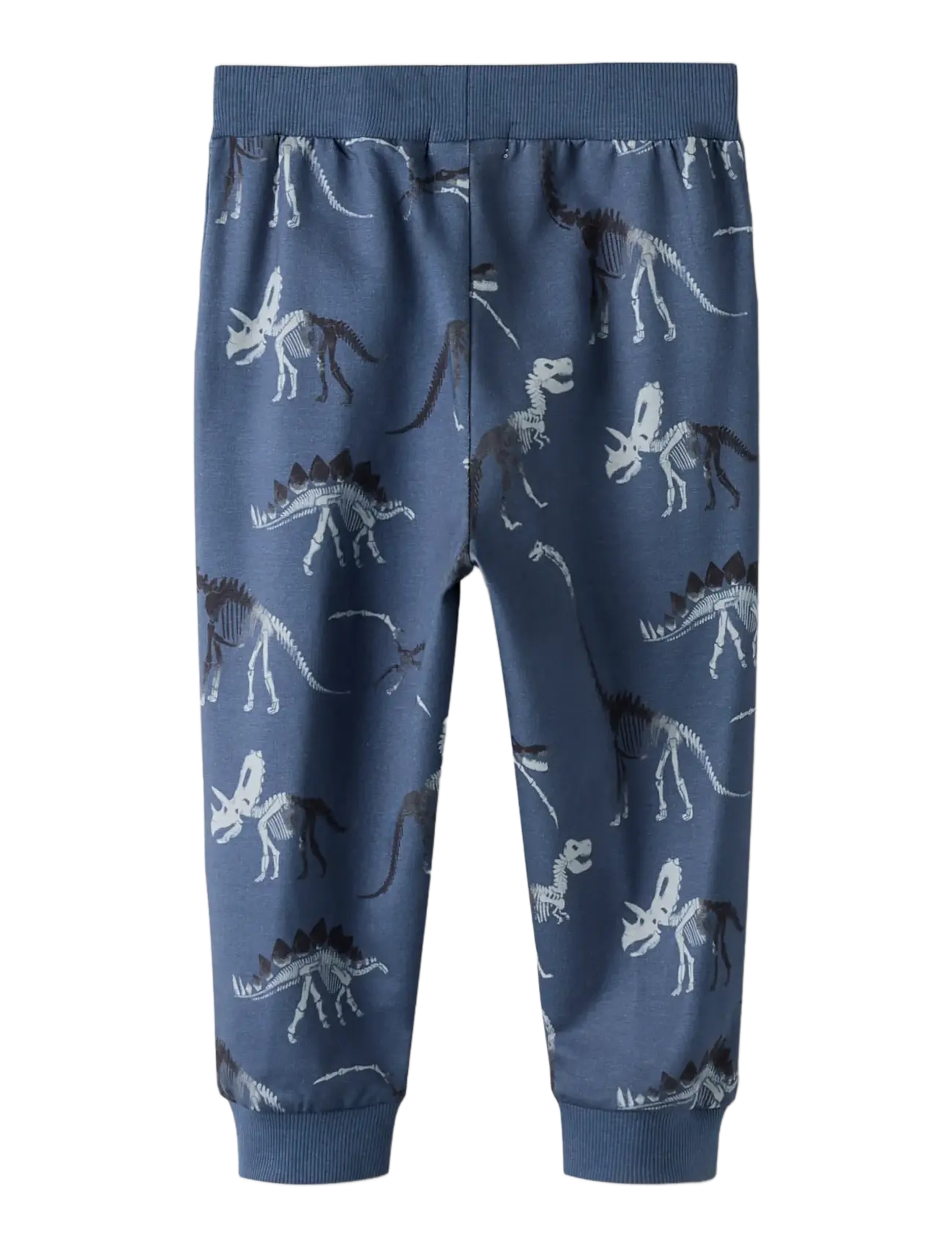 name it - NMMFABIA NREG SWEAT PANT UNB - dressipüksid - vintage indigo - 1