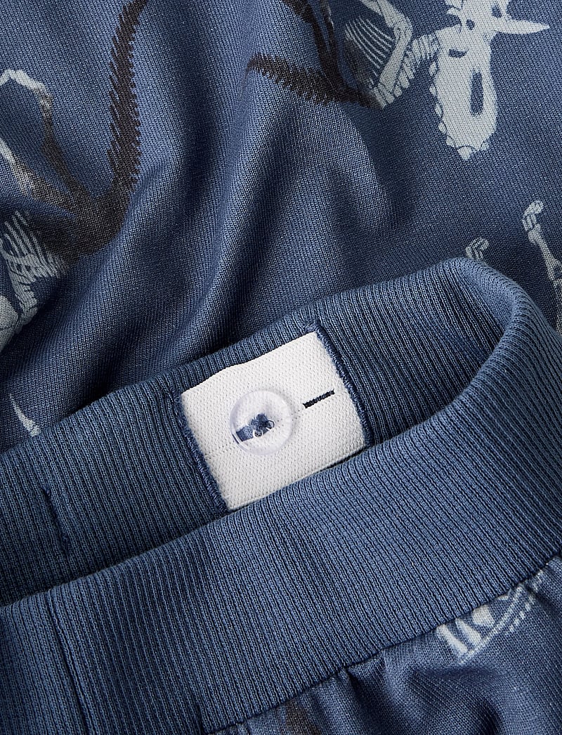 name it - NMMFABIA NREG SWEAT PANT UNB - jogginghosen - vintage indigo - 4