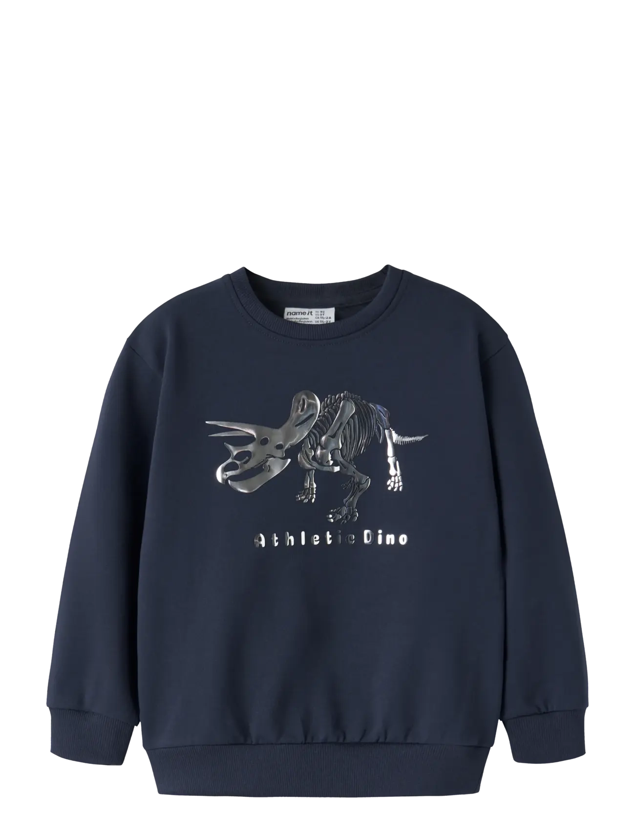 name it NMMFINN LS NREG SWEAT UNB BOX - Riided - NAVY BLAZER / navy