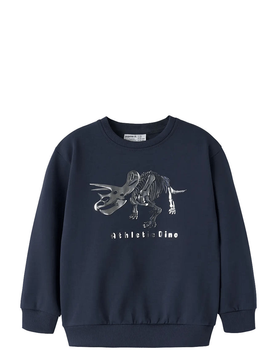 name it - NMMFINN LS NREG SWEAT UNB BOX - dressipluusid - navy blazer - 0