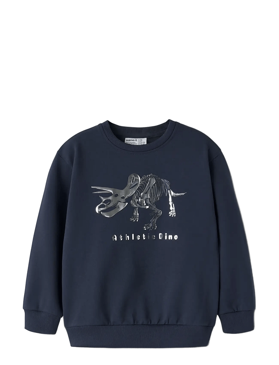 name it - NMMFINN LS NREG SWEAT UNB BOX - dressipluusid - navy blazer - 2