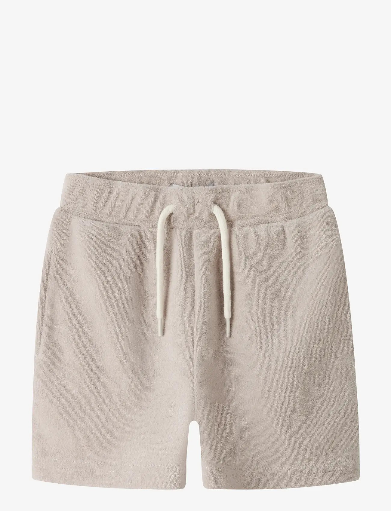 name it - NMMFINTI NREG TERRY SHORTS NOOS - sweatshorts - chateau gray - 0