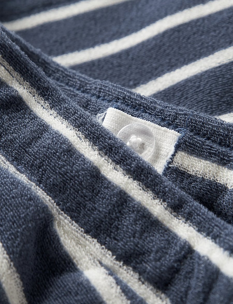 name it - NMMFINTI NREG TERRY SHORTS NOOS - sweatshorts - vintage indigo - 4