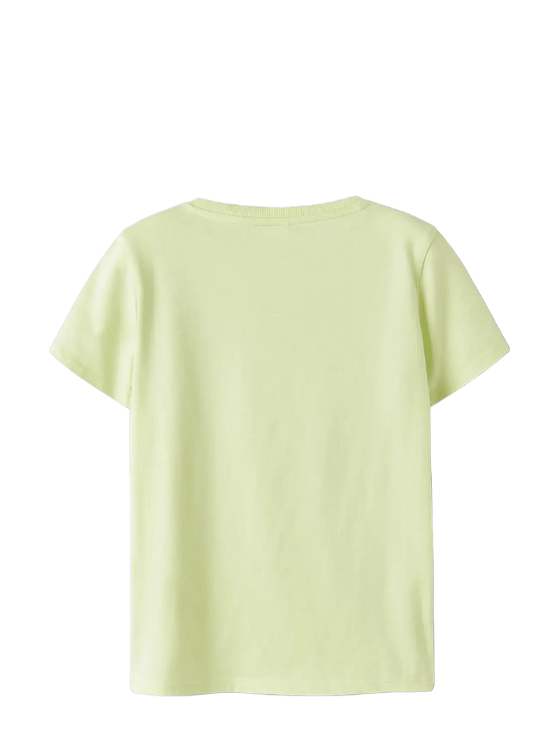 name it - NKMFIVIL SS TOP BOX - lühikeste varrukatega t-särgid - lime cream - 1