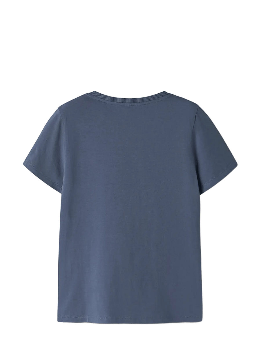 name it - NKMFIVIL SS TOP BOX - kortærmede t-shirts - vintage indigo - 1