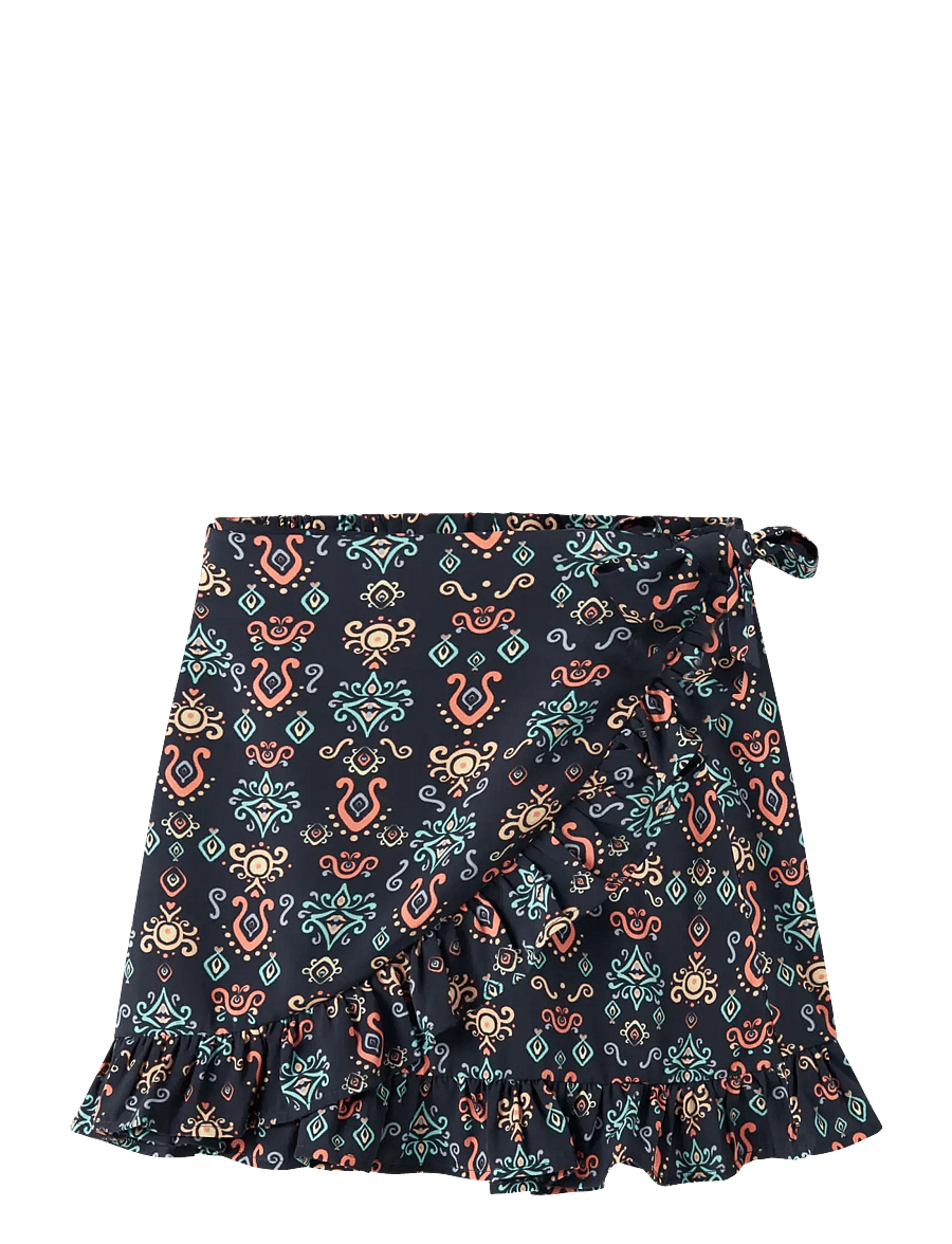 name it - NKFVINAYA WRAP SKIRT - minihameet - dark sapphire - 0