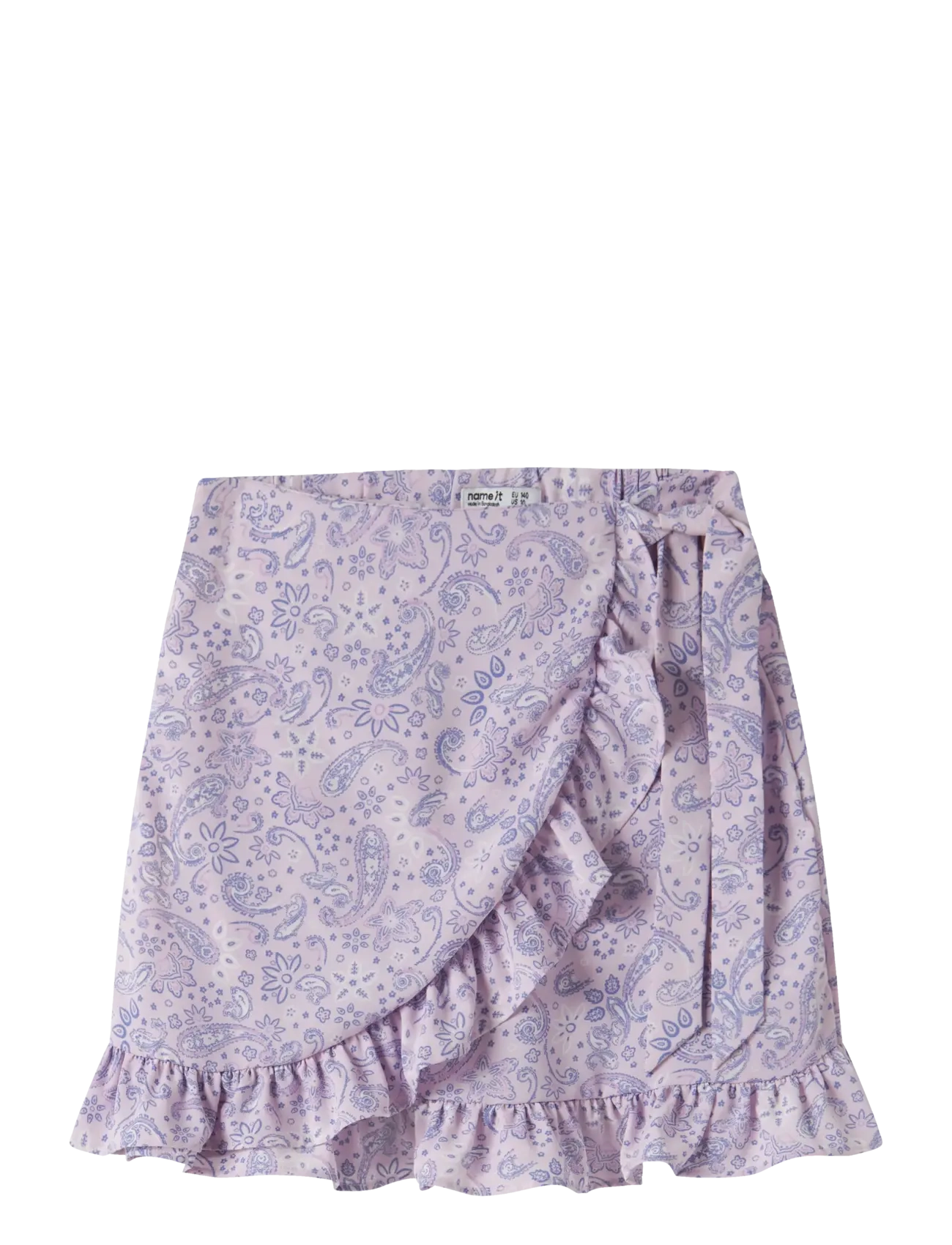 name it NKFVINAYA WRAP SKIRT - Korta kjolar - LAVENDER FOG / purple