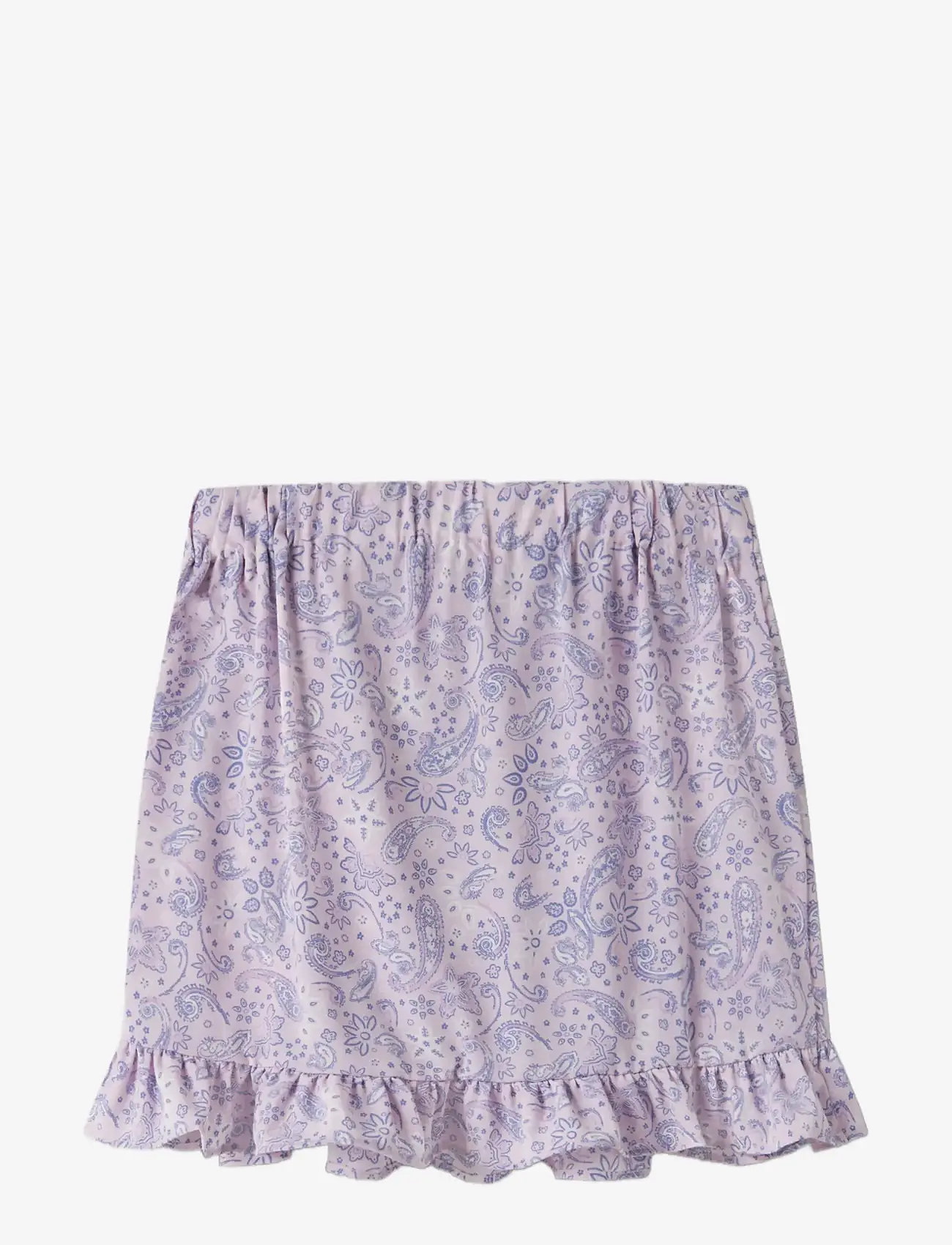 name it - NKFVINAYA WRAP SKIRT - korte nederdele - lavender fog - 1
