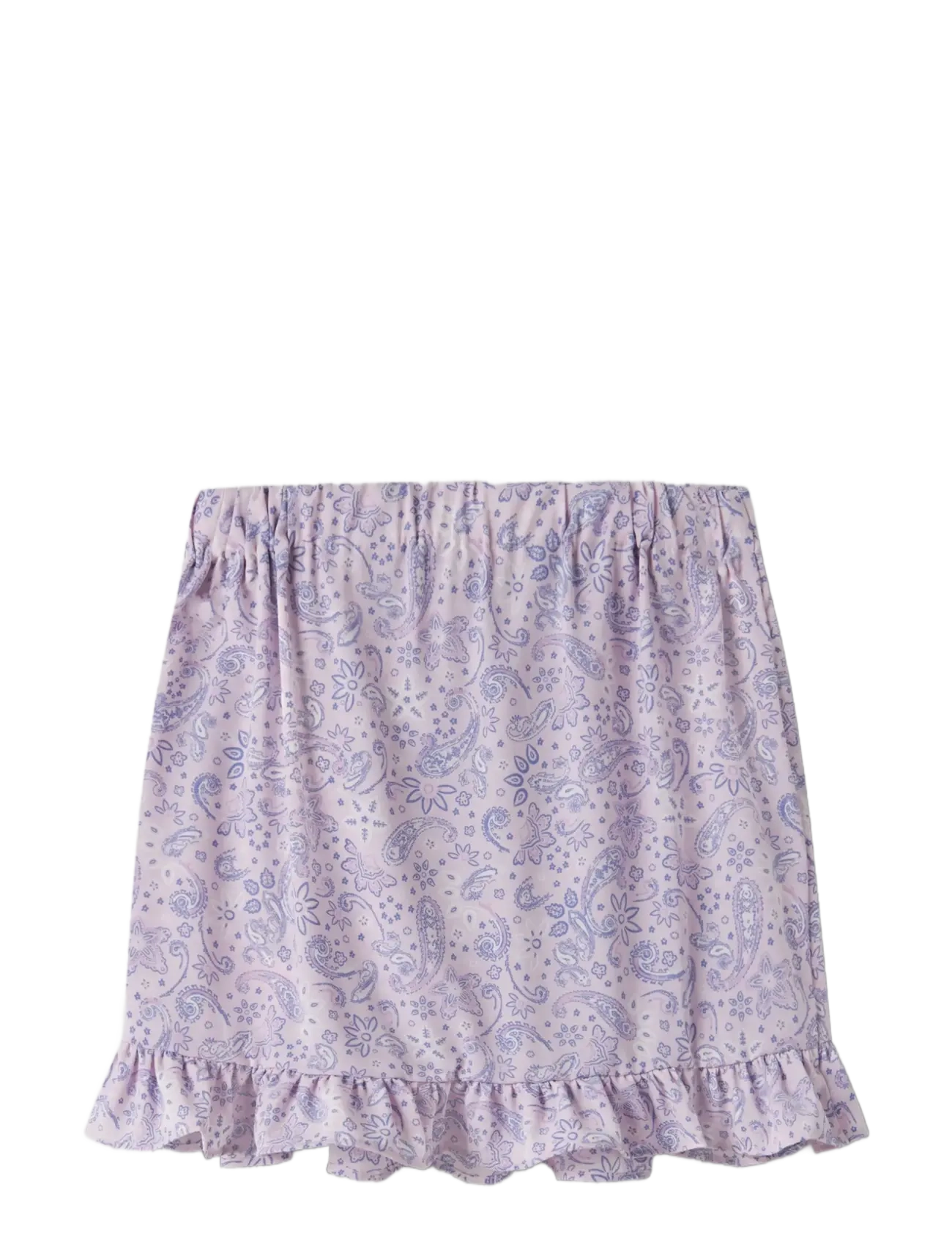 name it - NKFVINAYA WRAP SKIRT - Īsi svārki - lavender fog - 1