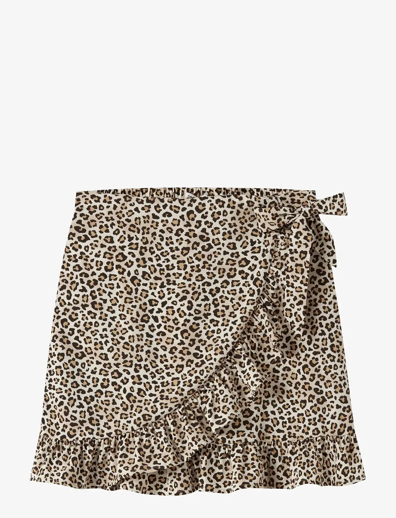 name it - NKFVINAYA WRAP SKIRT - korte nederdele - turtledove - 0