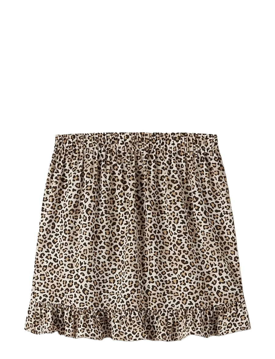 name it - NKFVINAYA WRAP SKIRT - kurze röcke - turtledove - 1
