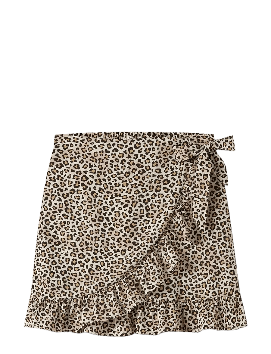 name it - NKFVINAYA WRAP SKIRT - kurze röcke - turtledove - 2