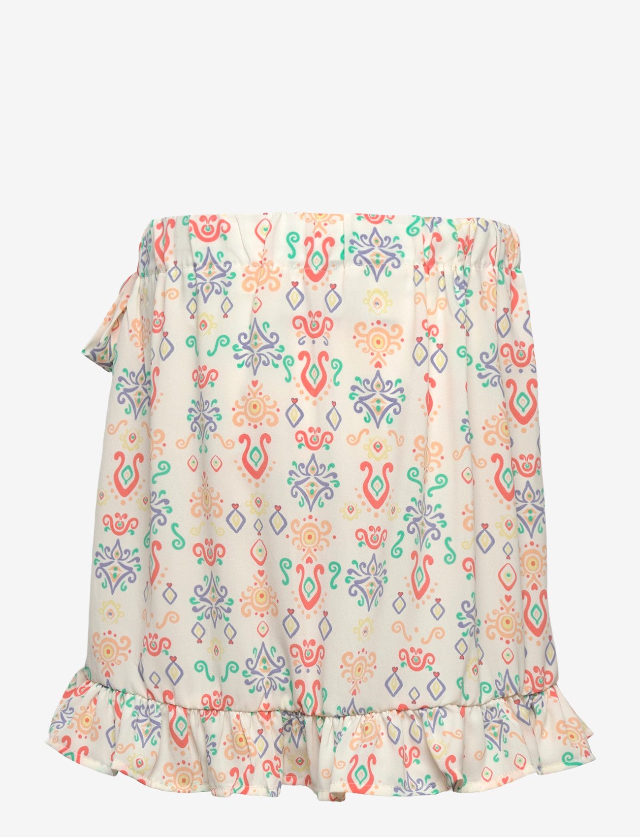name it - NKFVINAYA WRAP SKIRT - korte nederdele - white alyssum - 1