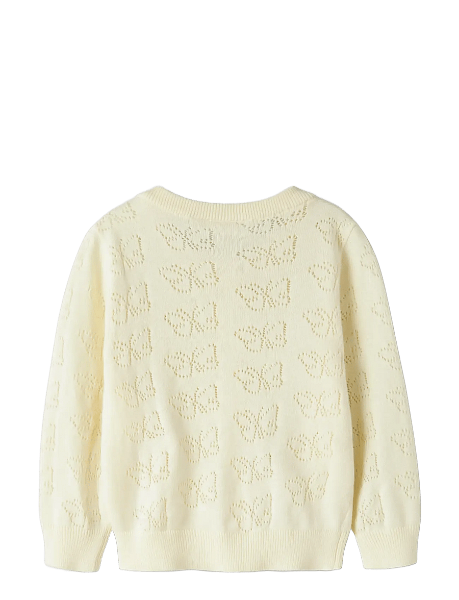 name it - NMFFIAJA LS KNIT CARD - cardigans - pear sorbet - 1
