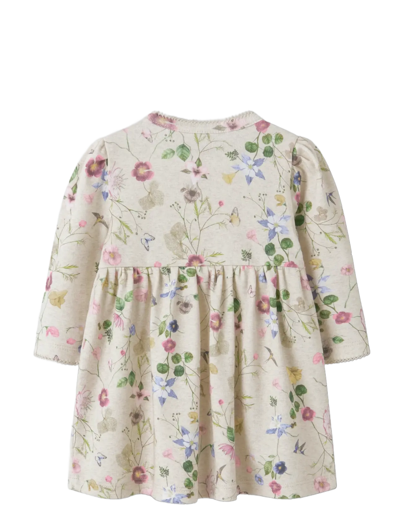 name it - NBFFALCA LS DRESS - langärmelige babykleider - peyote melange - 1