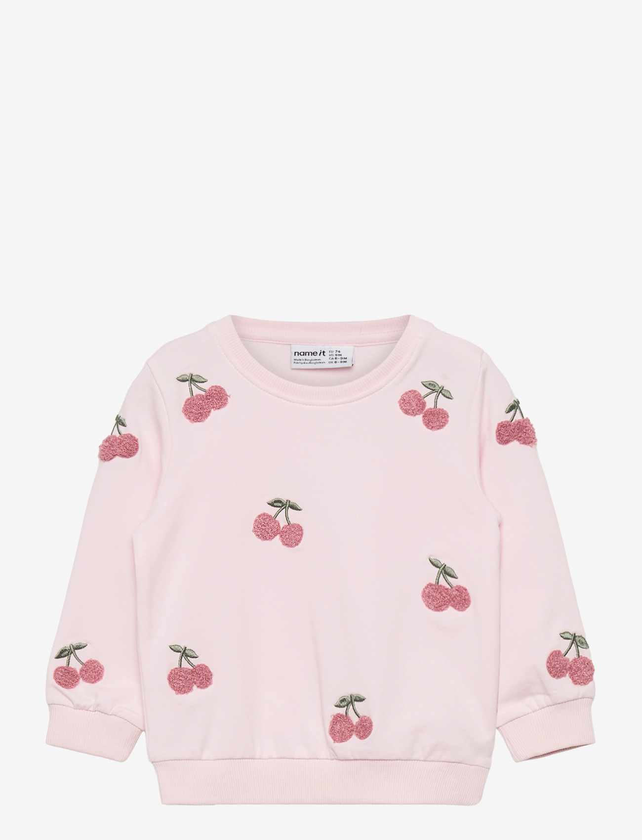 name it - NBFFAIRY LS LIGHT SWEAT UNB - sweatshirts - cradle pink - 0