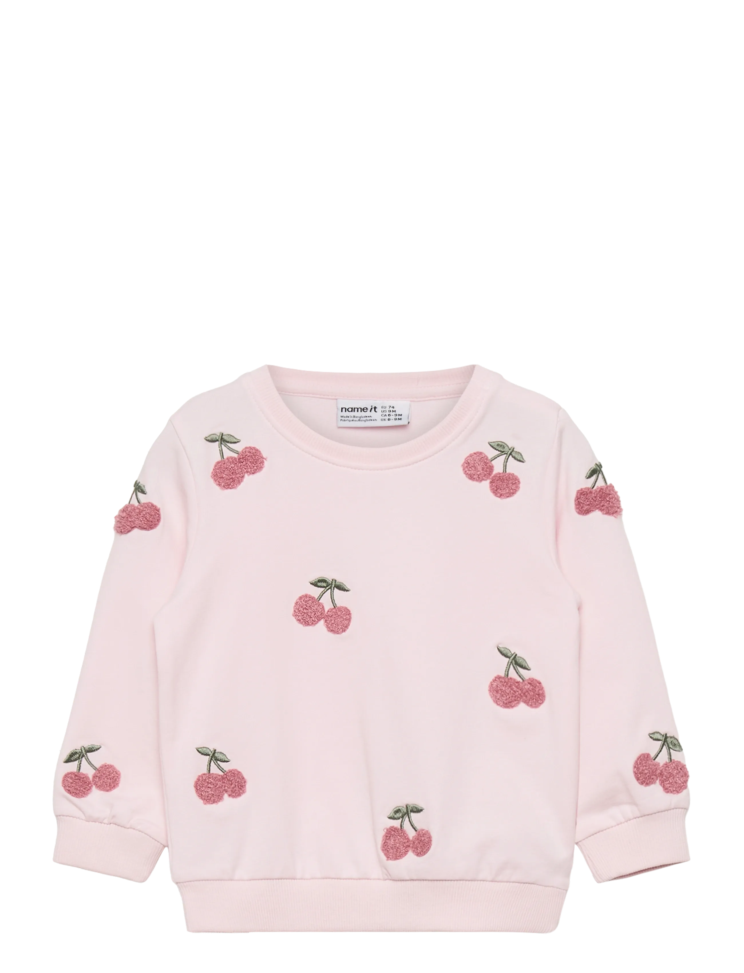 name it NBFFAIRY LS LIGHT SWEAT UNB - Kampagne - CRADLE PINK / pink/rose
