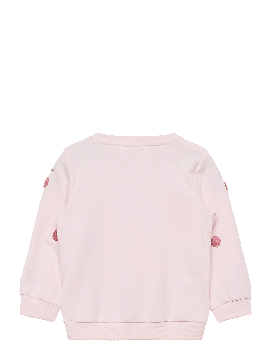name it - NBFFAIRY LS LIGHT SWEAT UNB - sweatshirts - cradle pink - 1