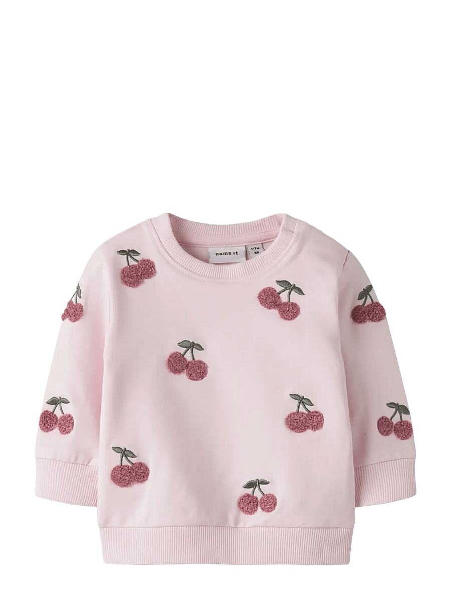 name it - NBFFAIRY LS LIGHT SWEAT UNB - sweatshirts - cradle pink - 2