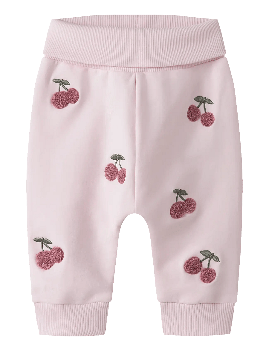 name it - NBFFAIRY LIGHT SWEAT PANT UNB - spodnie dresowe - cradle pink - 0