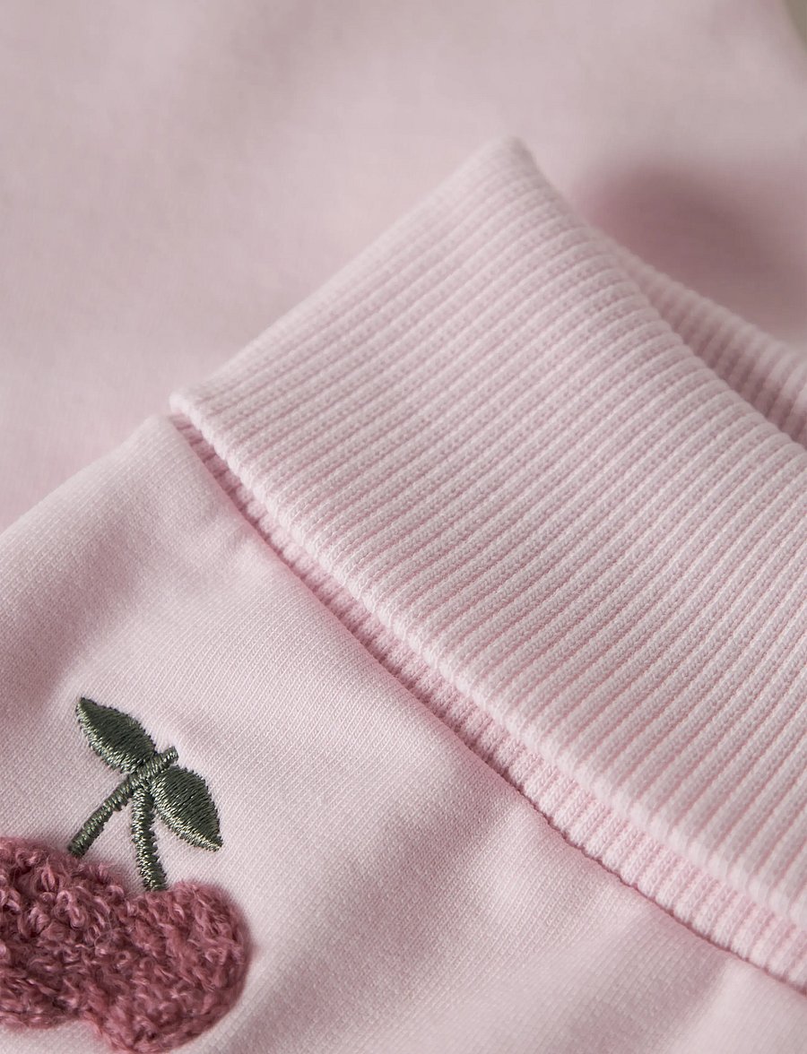 name it - NBFFAIRY LIGHT SWEAT PANT UNB - spodnie dresowe - cradle pink - 2