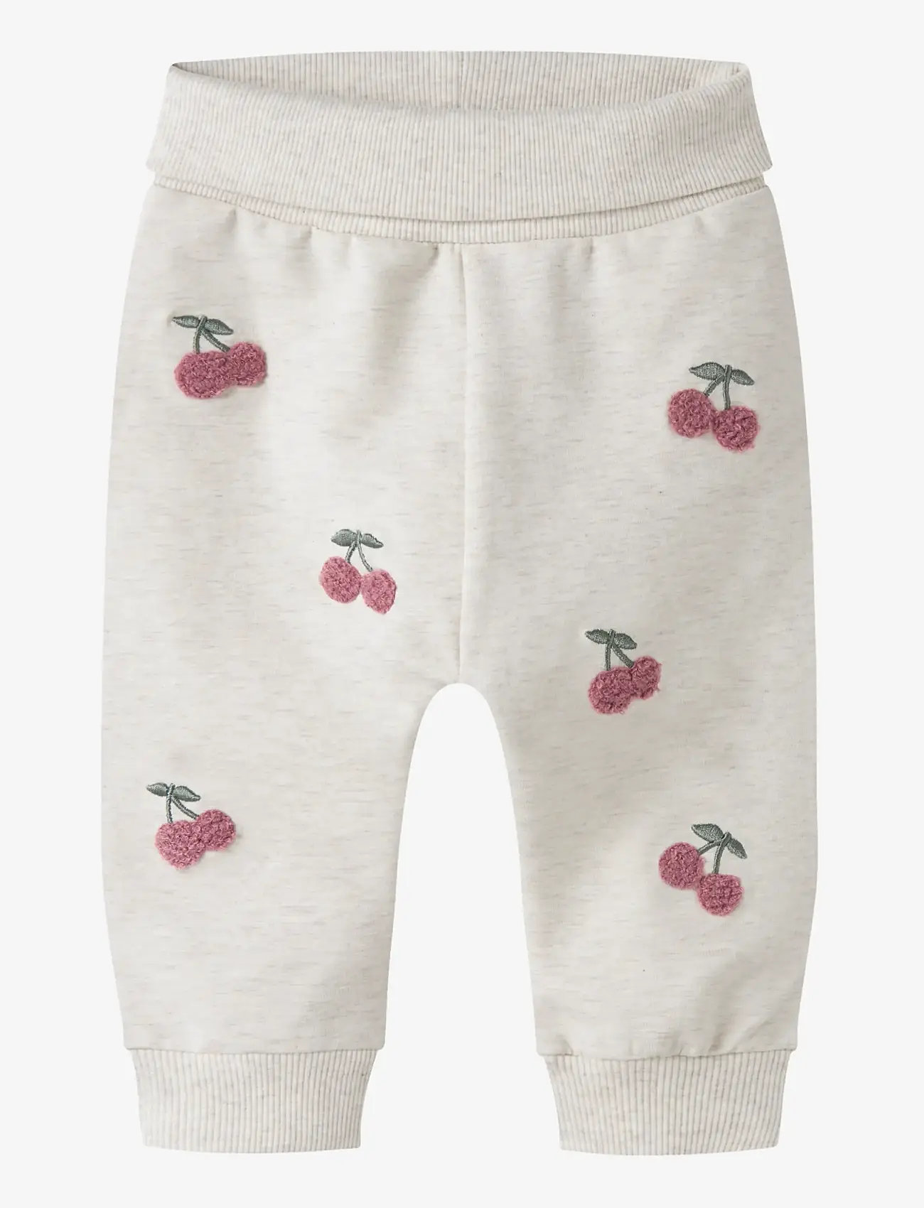 name it - NBFFAIRY LIGHT SWEAT PANT UNB - sweatpants - peyote melange - 0