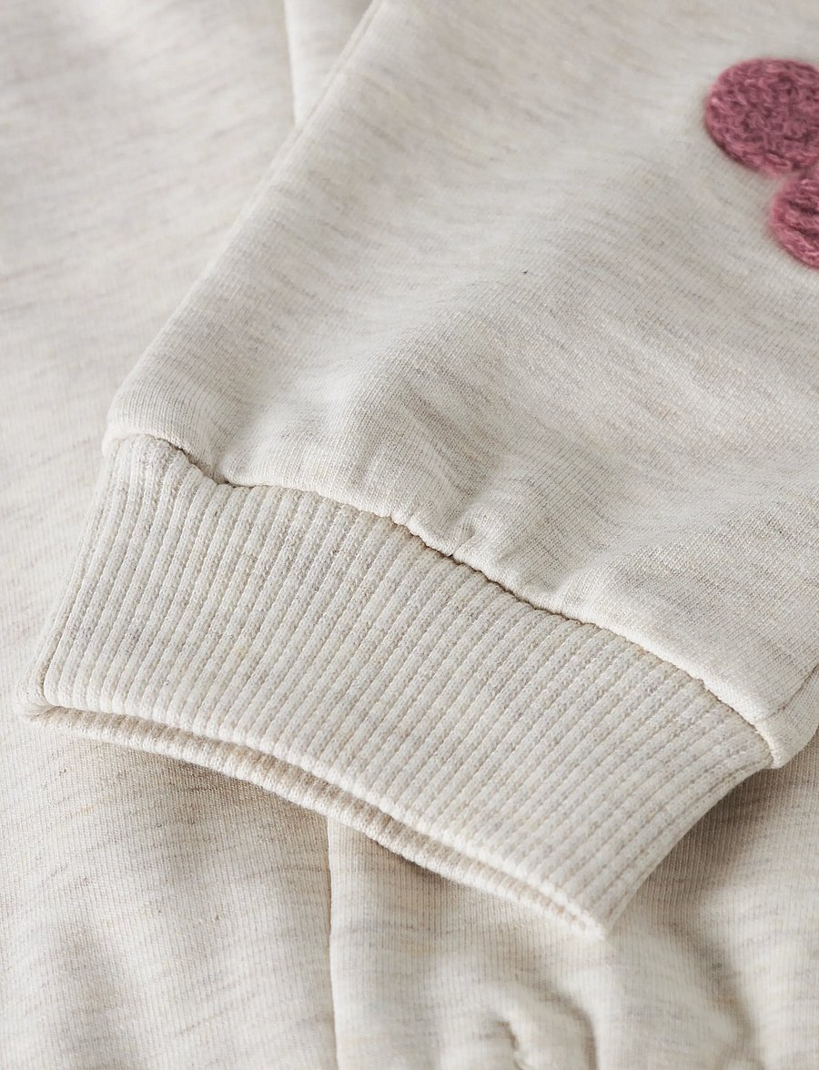 name it - NBFFAIRY LIGHT SWEAT PANT UNB - joggingbuxur - peyote melange - 1