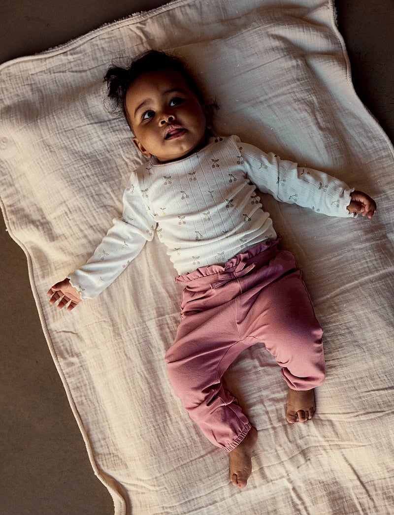 name it - NBFFICHERRY LS BODY - langärmelig - cloud dancer - 3