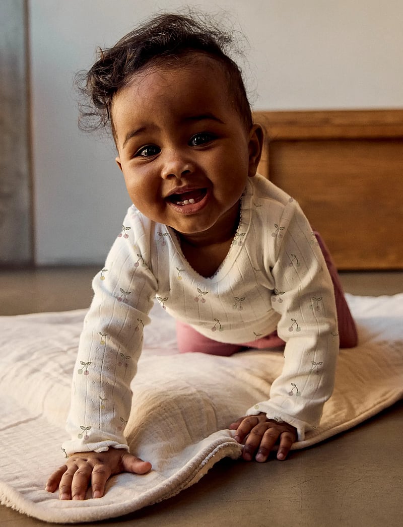 name it - NBFFICHERRY LS BODY - langärmelig - cloud dancer - 4