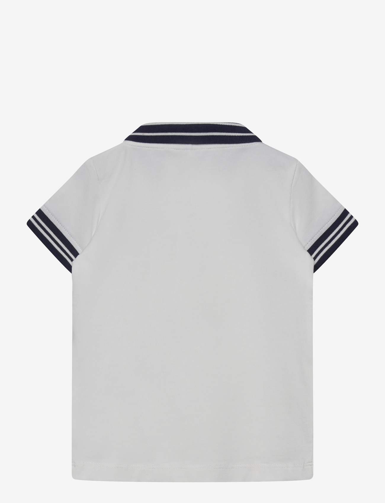 name it - NBMFLIP SS POLO TOP - kortærmede poloer - cloud dancer - 1