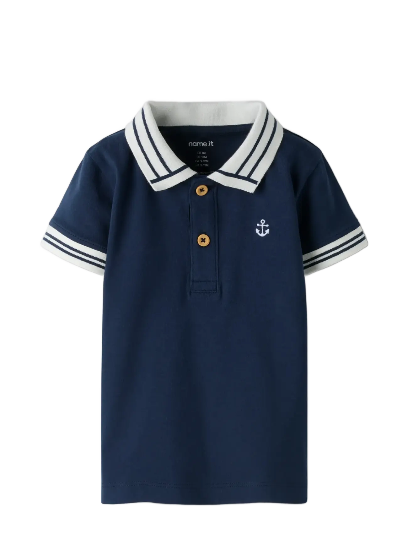 name it - NBMFLIP SS POLO TOP - poloer - navy blazer - 2