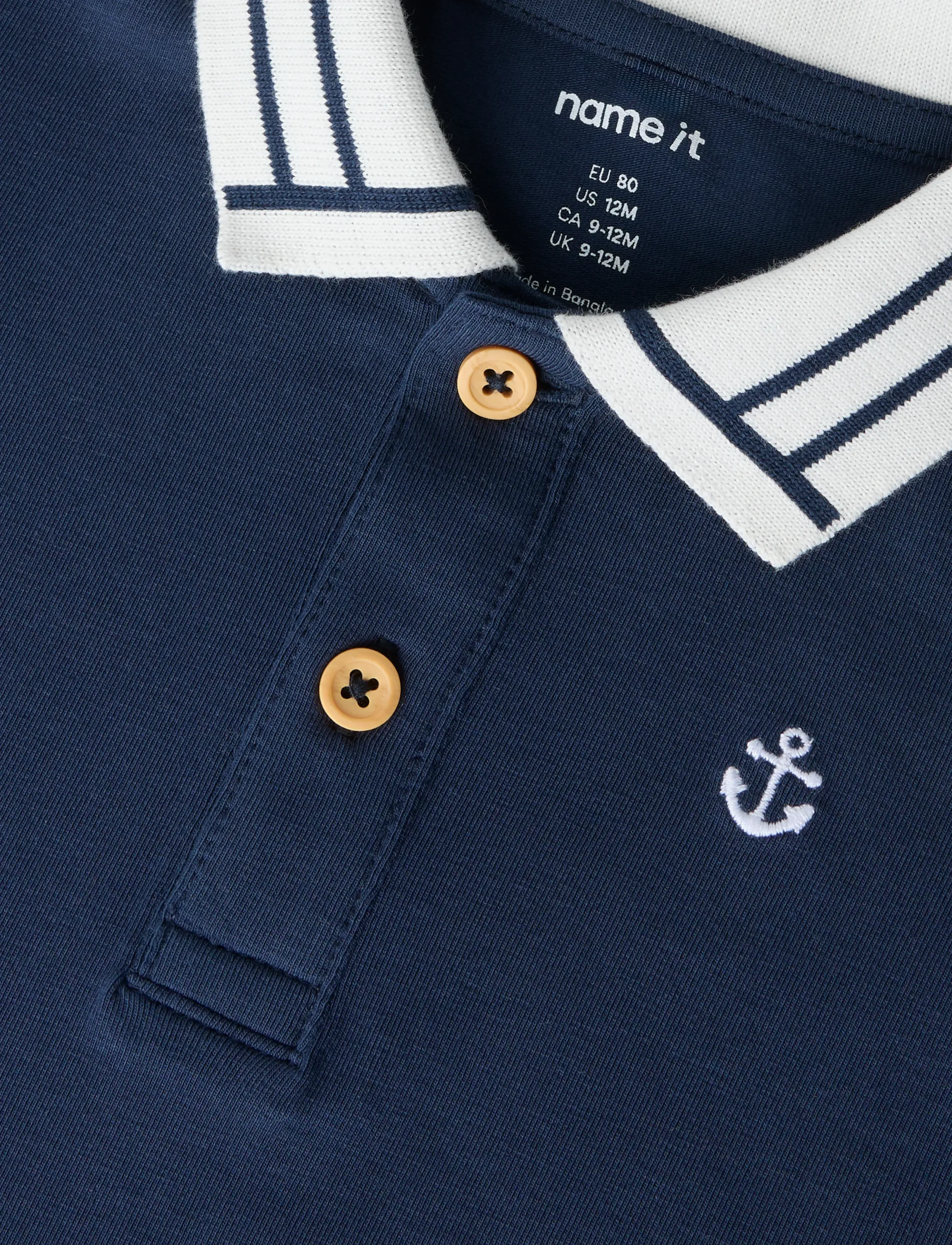 name it - NBMFLIP SS POLO TOP - poloer - navy blazer - 3