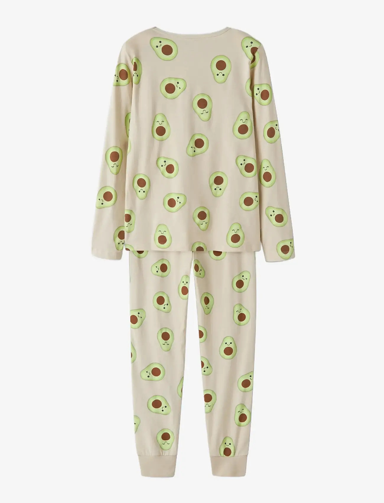 name it - NKFNIGHTSET OATMEAL AVOCADO NOOS - komplektid - oatmeal - 2