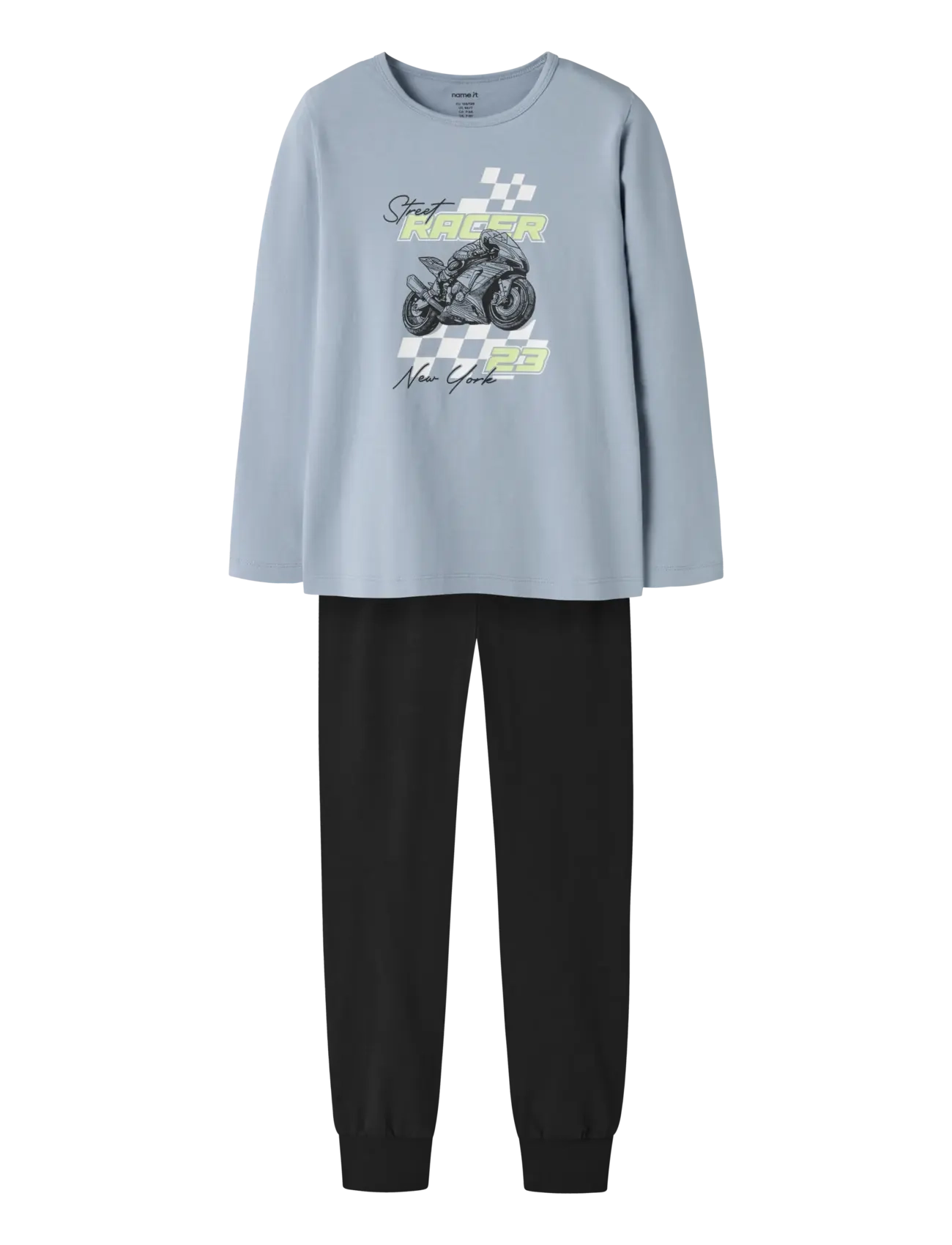 name it NKMNIGHTSET DUSTY RACER NOOS - 4 for 3 - DUSTY BLUE / blue