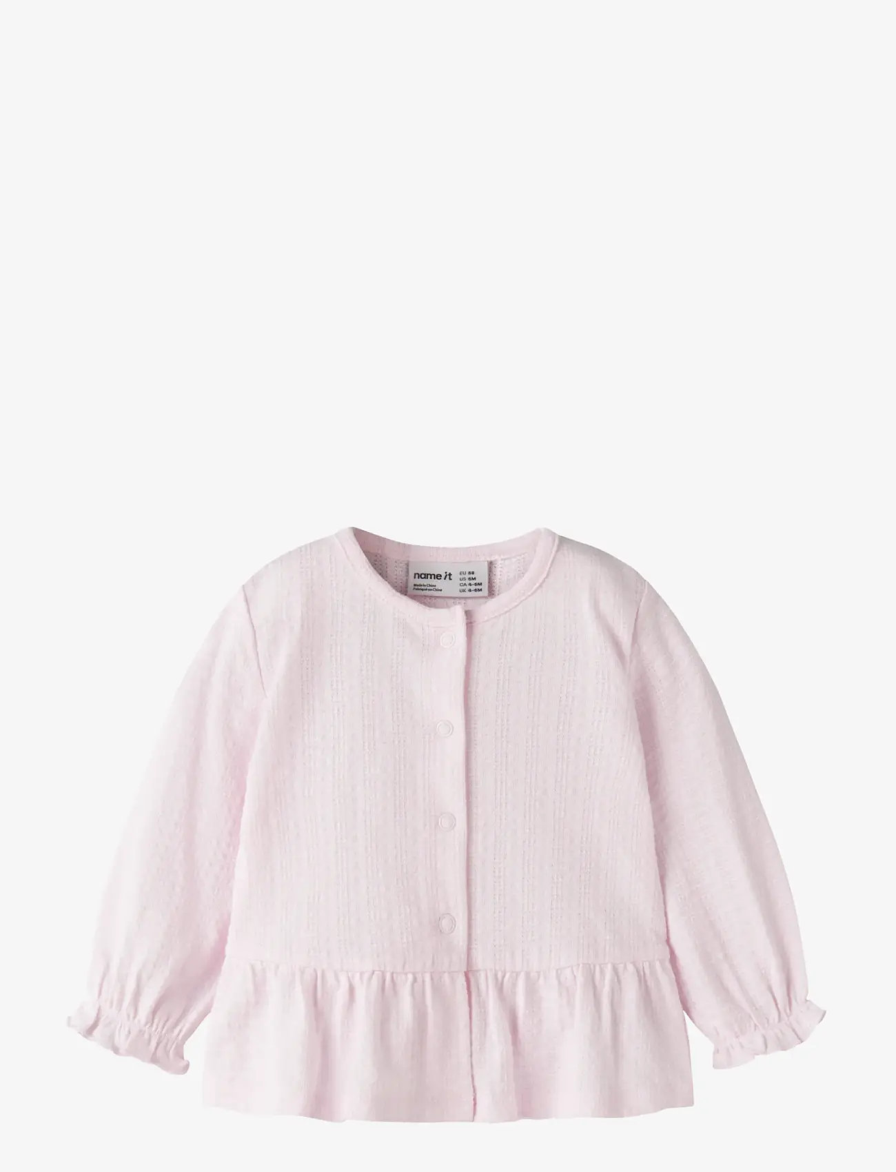 name it - NBFFREE LS CARD - kardiganid - cradle pink - 0