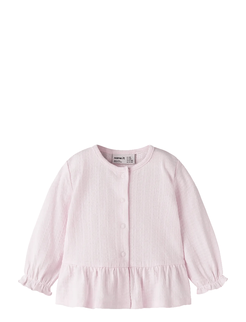 name it - NBFFREE LS CARD - cardigans - cradle pink - 0