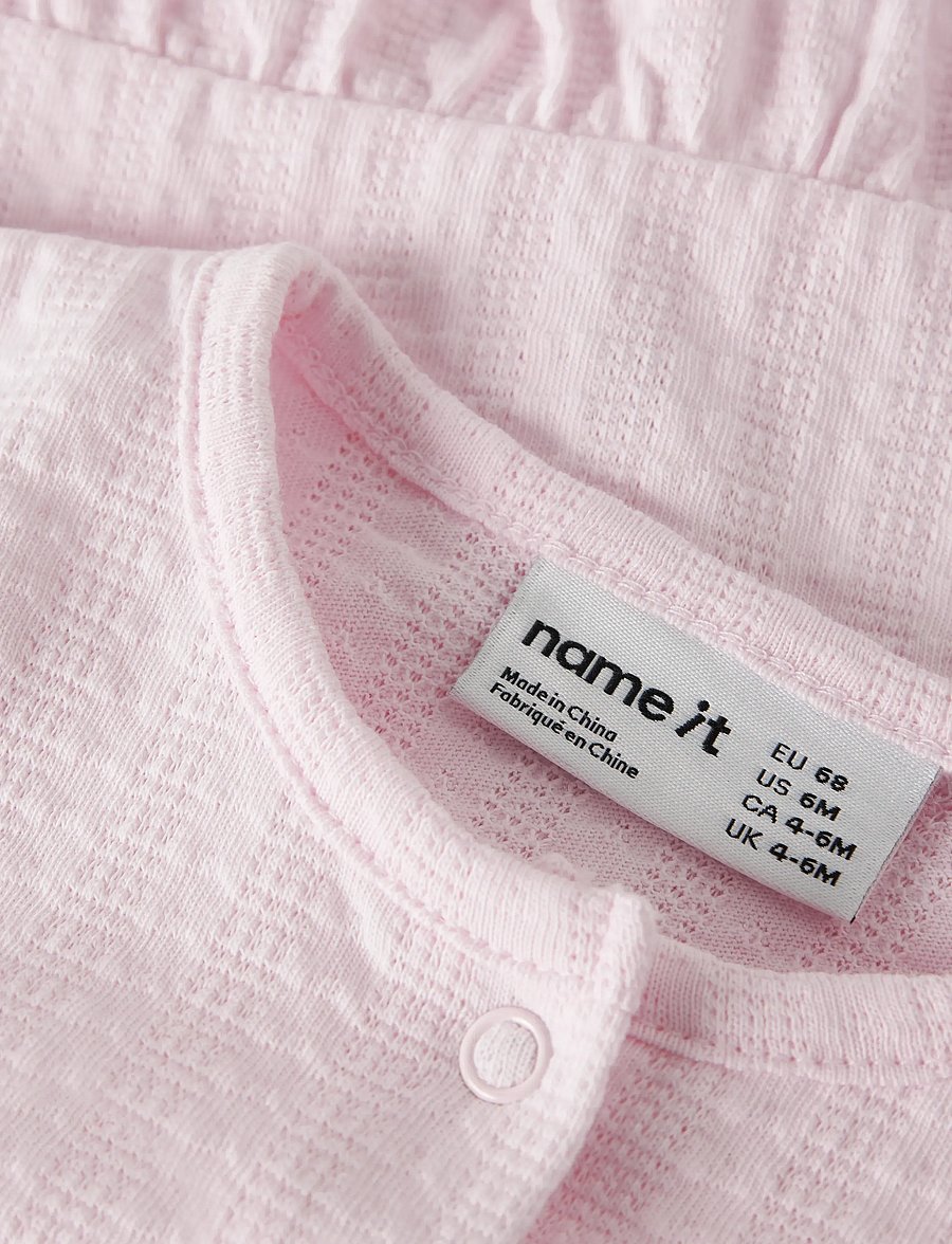 name it - NBFFREE LS CARD - susegamieji megztiniai - cradle pink - 2