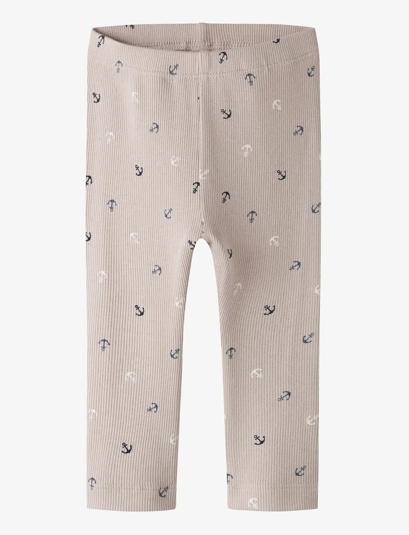 name it - NBMFANCHOR LONG JOHN - overtøj - chateau gray - 0