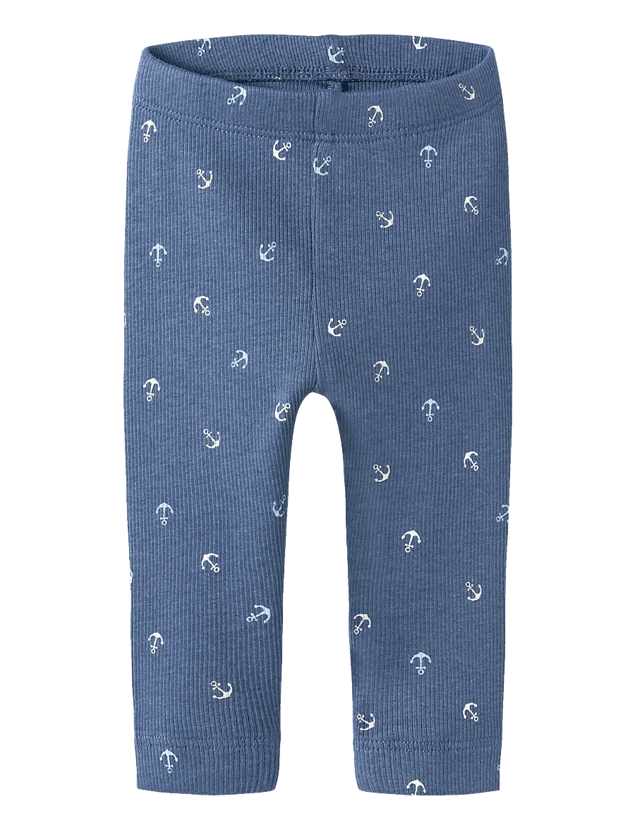 name it - NBMFANCHOR LONG JOHN - funkionsunterwäsche - hosen - vintage indigo - 0