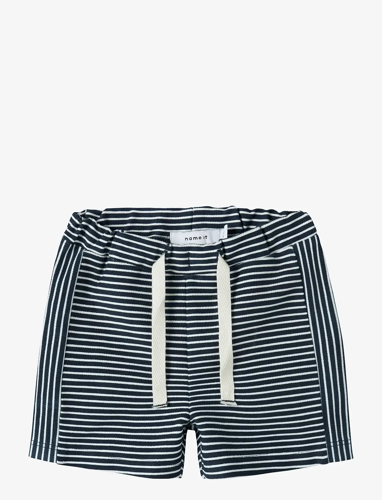 name it - NBMFIBER SHORTS - sweatshorts - navy blazer - 0