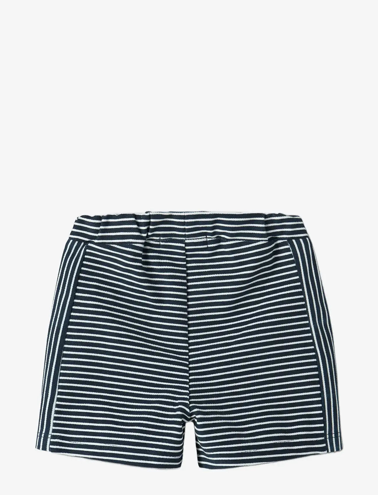 name it - NBMFIBER SHORTS - sweatshorts - navy blazer - 1