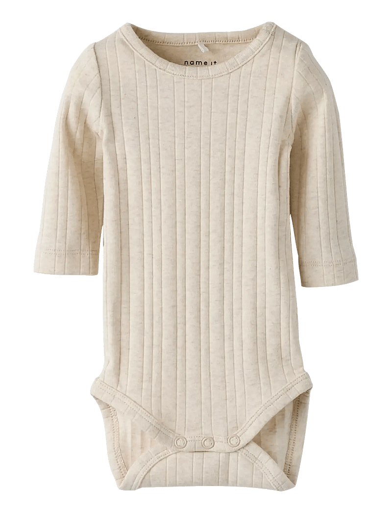 name it - NBMFILUS LS BODY - langærmede heldragter - peyote melange - 0