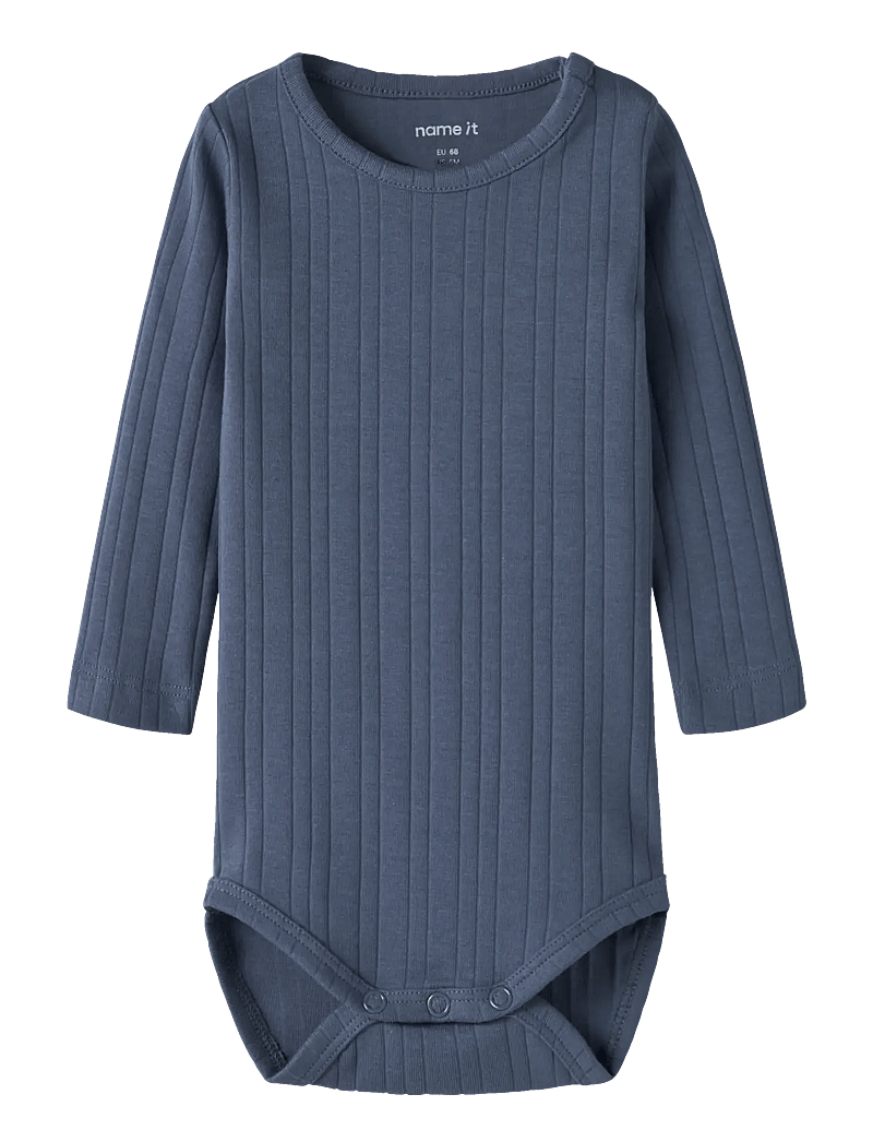 name it - NBMFILUS LS BODY - pikkade varrukatega - vintage indigo - 0