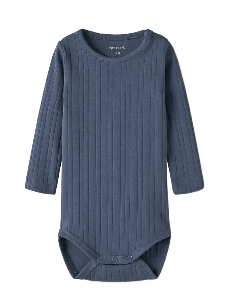 name it - NBMFILUS LS BODY - langærmede heldragter - vintage indigo - 2