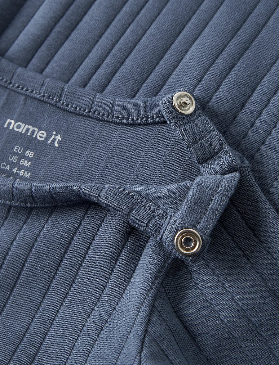 name it - NBMFILUS LS BODY - langärmelig - vintage indigo - 3