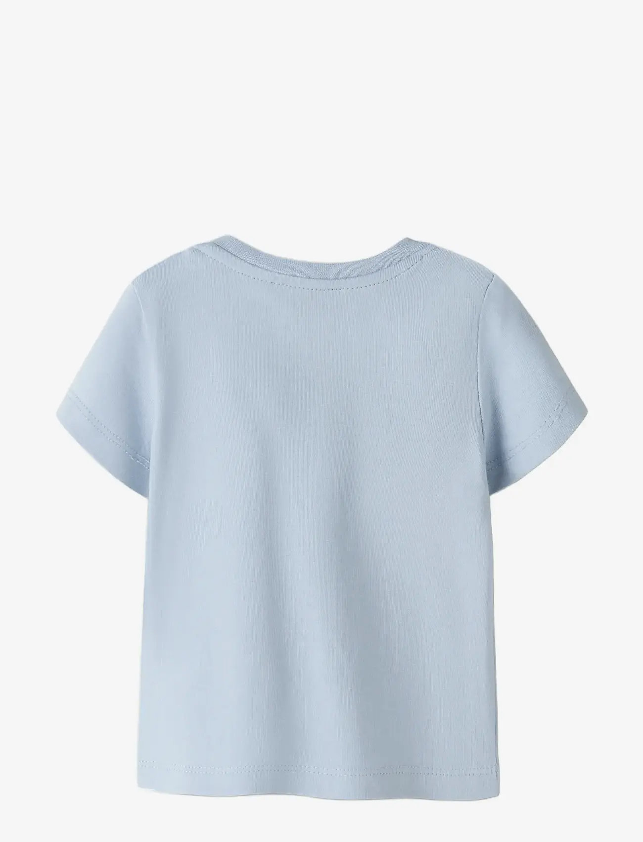 name it - NBMFALLON SS TOP BOX - kurzärmelige - blue fog - 1